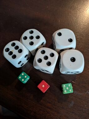 Extra Large Dice ( Free With $50.00 Purchase)